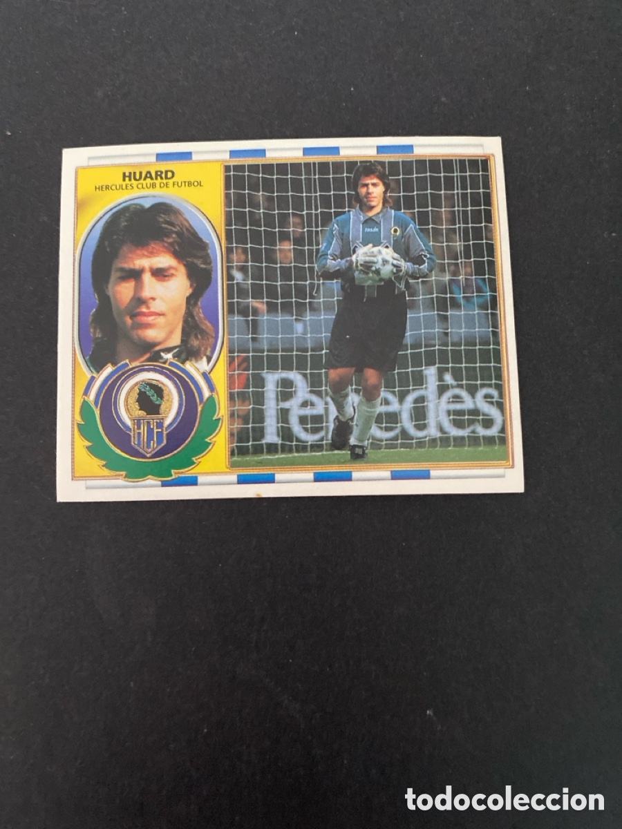 Cromos de f&uacute;tbol: Cromo liga 96/97 H&eacute;rcules CF nunca pegado