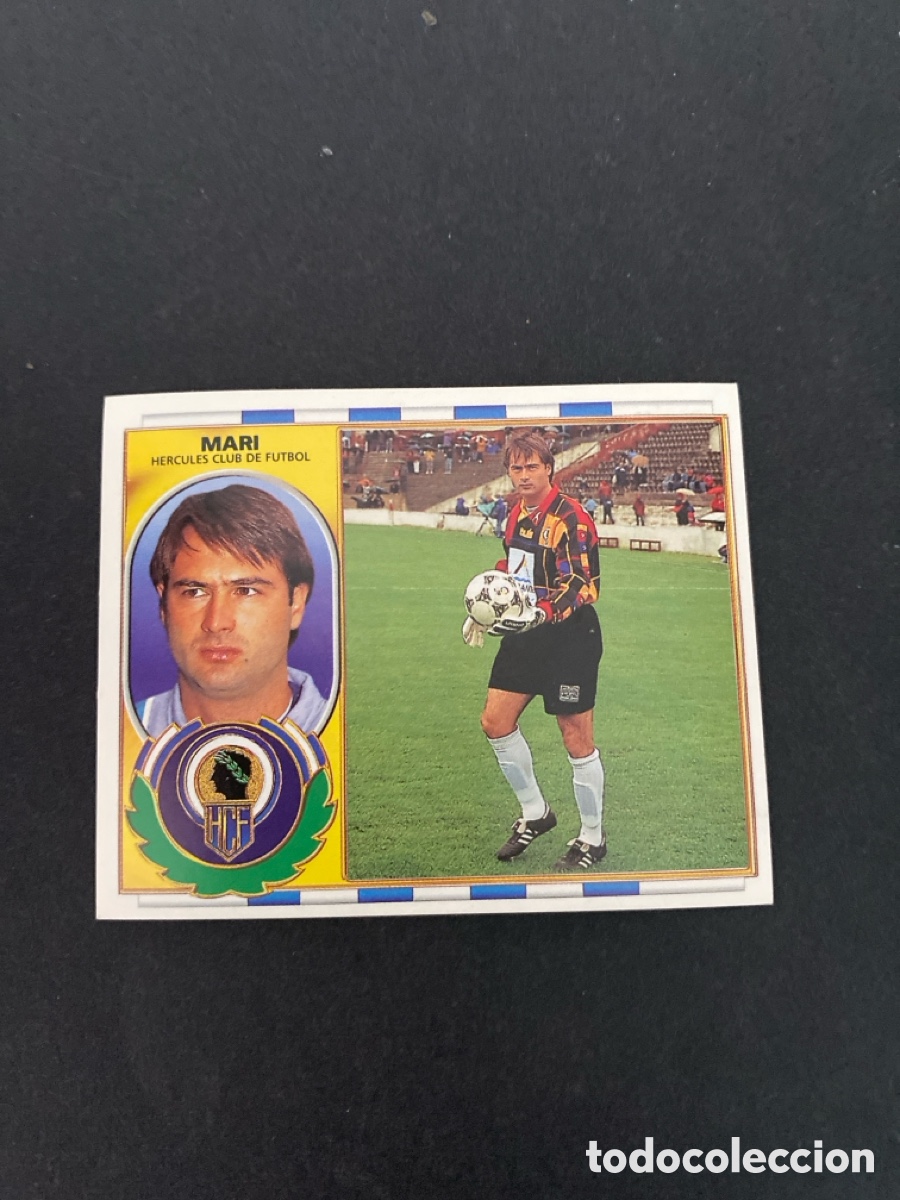Cromos de f&uacute;tbol: Cromo liga 96/97 H&eacute;rcules CF nunca pegado