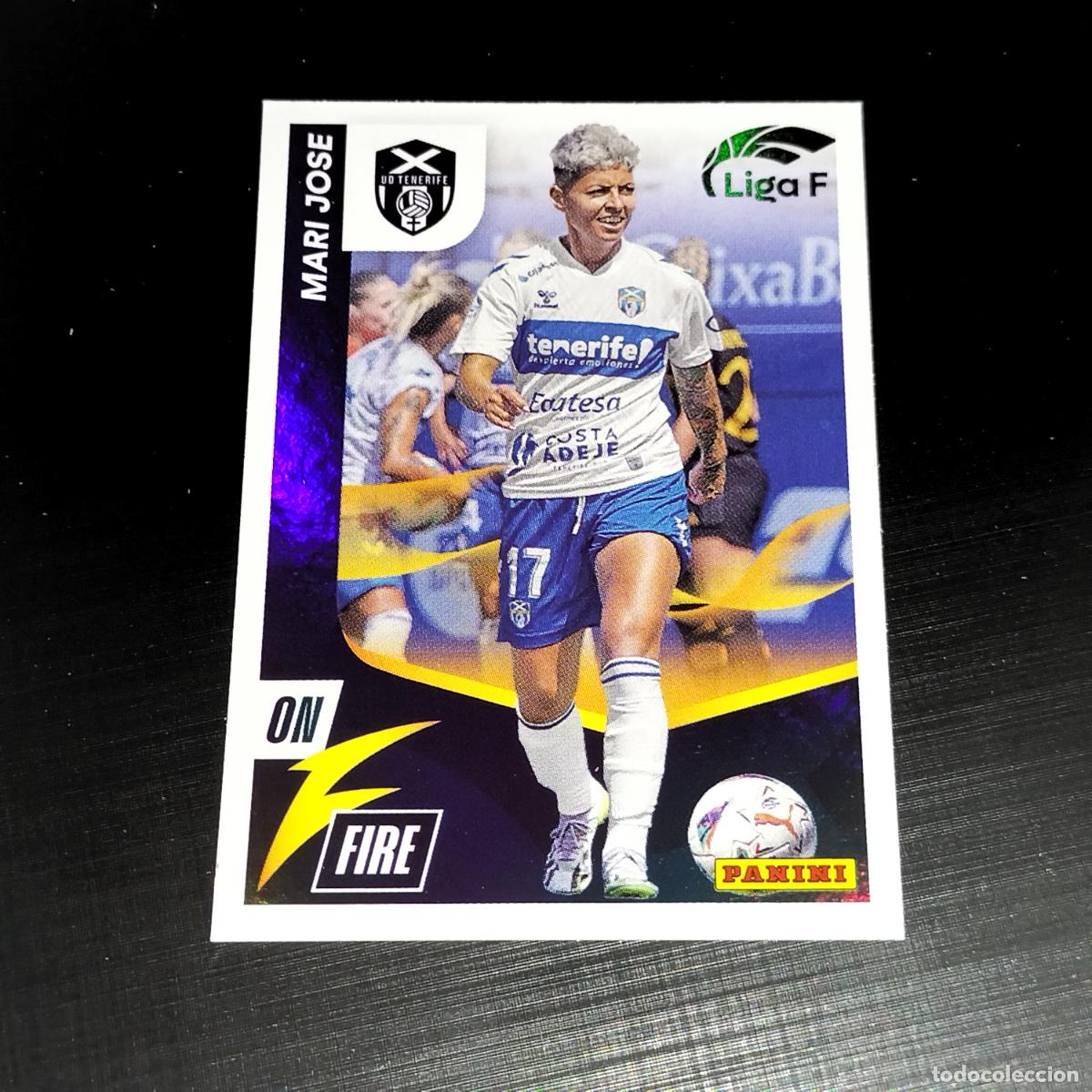 Cromos de f&uacute;tbol: N&ordm; 343 MARI JOSE ON FIRE COSTA ADEJE TENERIFE CROMOS LIGA F FEMENINA PANINI 2023 2024 23 24