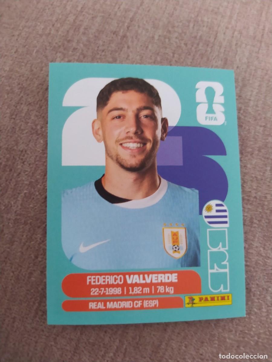 Cromos de f&uacute;tbol: URU 10 Federico VALVERDE Uruguay Mundial 2026 Panini