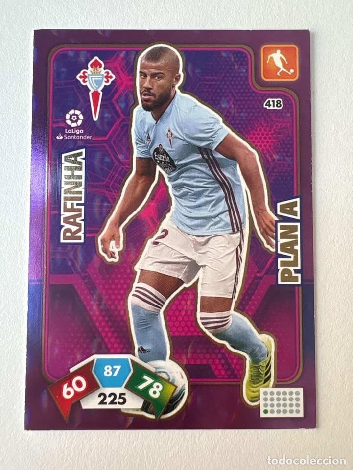 Cromos de f&uacute;tbol: Carta Raphina Celta Plan A 418 Adrenalyn 2019-20