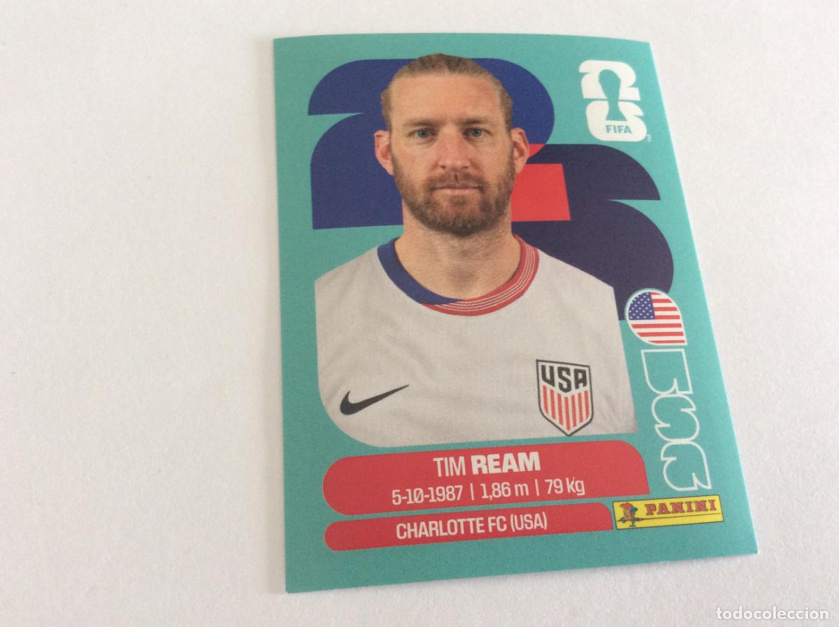 Cromos de f&uacute;tbol: USA4 USA 4 Tim Ream Cromo FIFA World Cup 2026 26 Panini Mundial