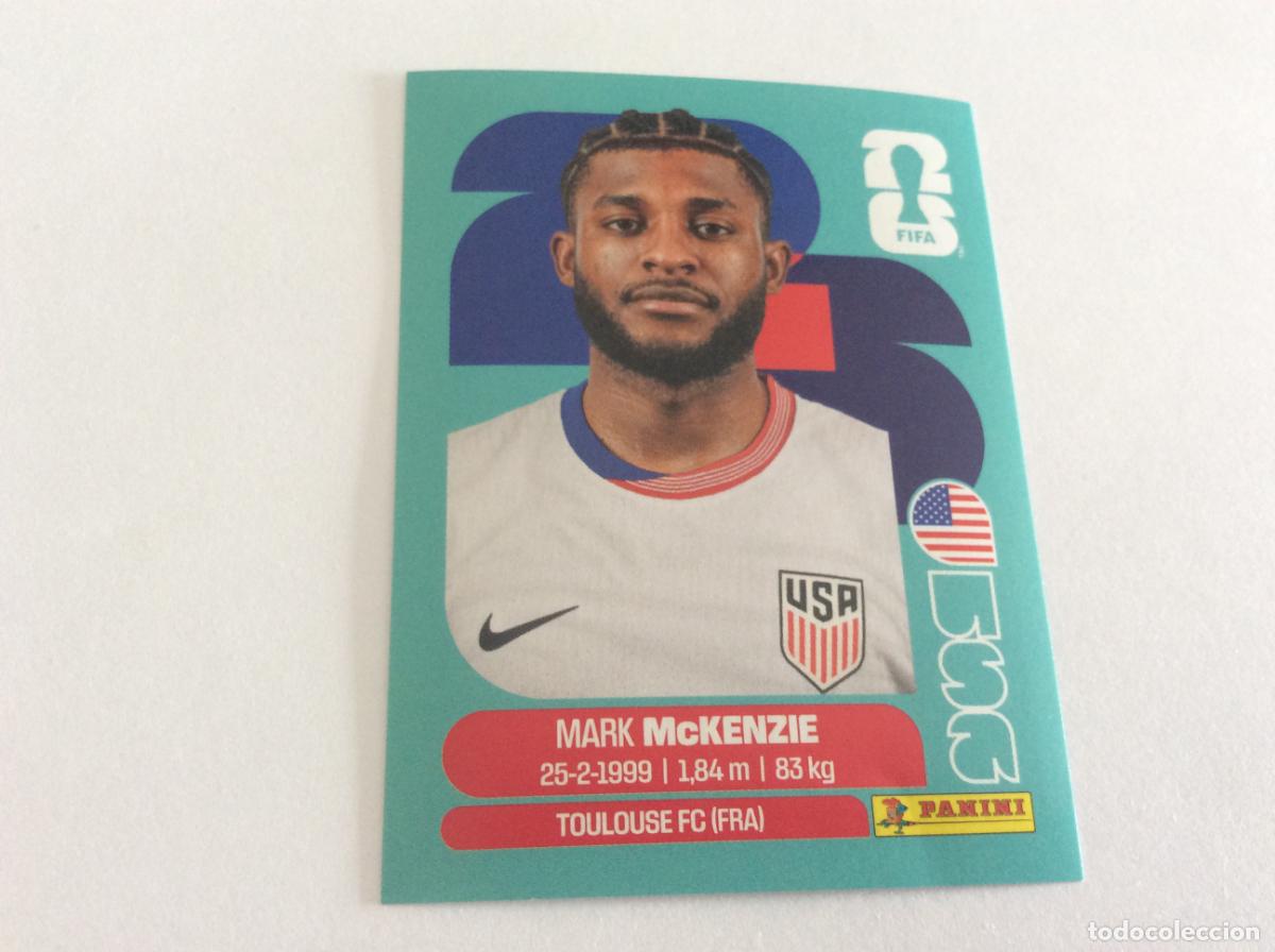 Cromos de f&uacute;tbol: USA5 USA 5 Mark McKenzie Cromo FIFA World Cup 2026 26 Panini Mundial