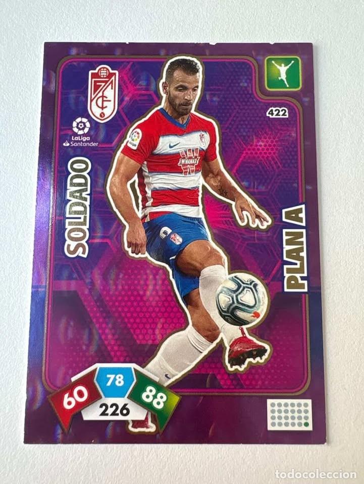 Cromos de f&uacute;tbol: Carta Soldado Granada Plan A 422 Adrenalyn 2019-20