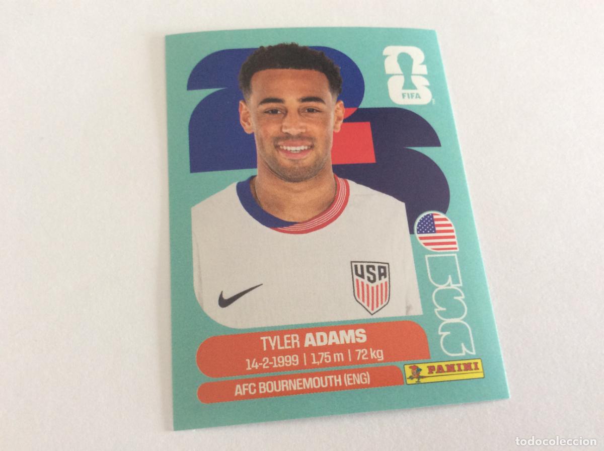 Cartes &agrave; collectionner de Football: USA8 USA 8 Tyler Adams Cromo FIFA World Cup 2026 26 Panini Mundial