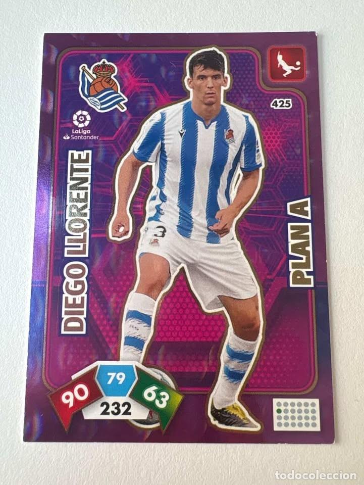 Cartes &agrave; collectionner de Football: Carta Diego Llorente Real Soceidad Plan A 425 Adrenalyn 2019-20