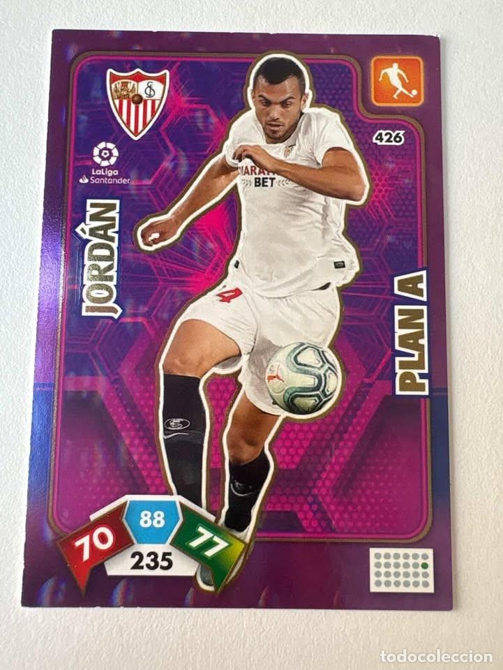 Cartes &agrave; collectionner de Football: Carta Jord&aacute;n Sevilla Plan A 426 Adrenalyn 2019-20