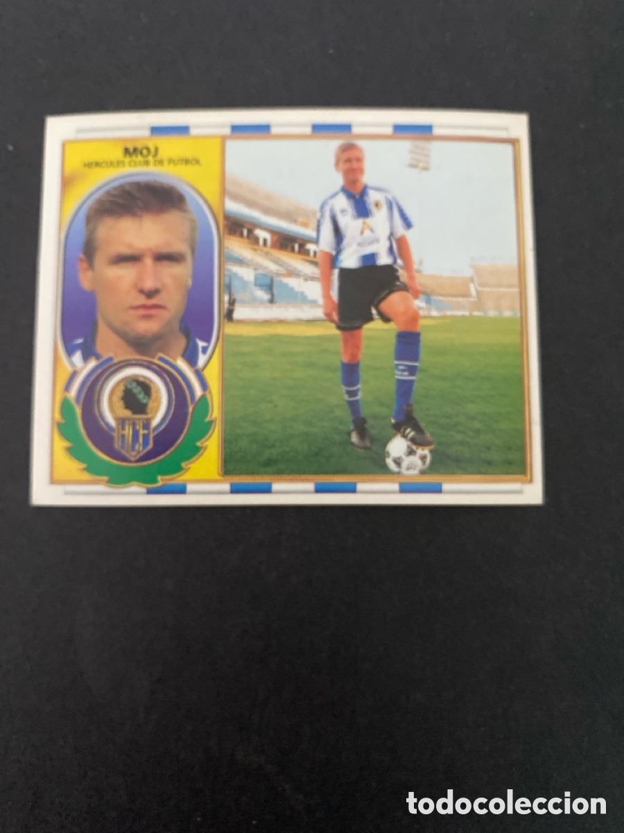 Cromos de f&uacute;tbol: Cromo liga 96/97 H&eacute;rcules CF nunca pegado