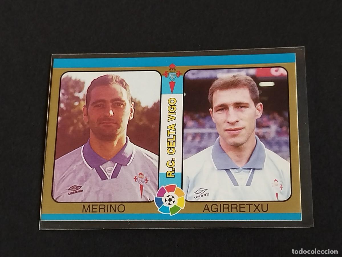 Cromos de f&uacute;tbol: MERINO AGIRRETXU #130 RC CELTA VIGO - MUNDICROMO FUTBOL TOTAL LA LIGA 1994 1995 - MC SPORT 94 95
