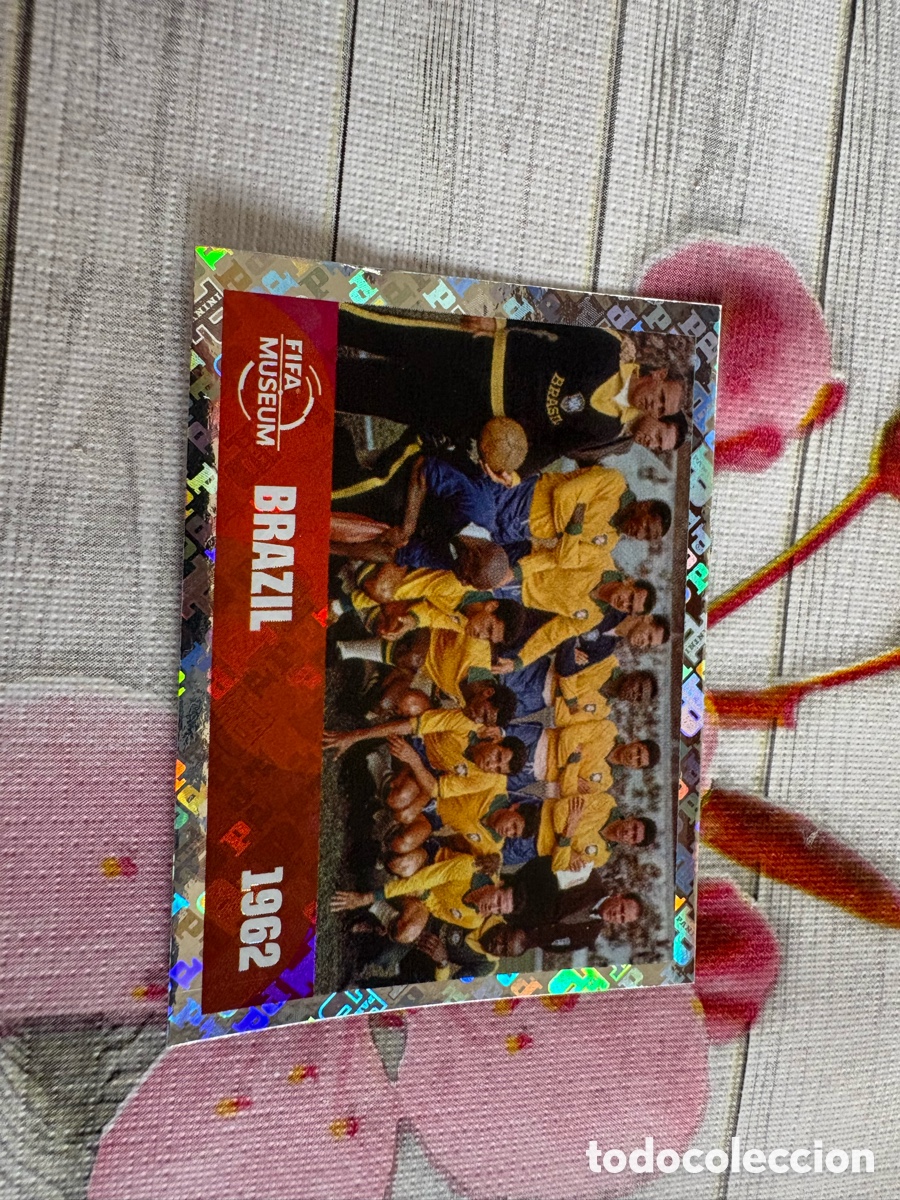 Cromos de f&uacute;tbol: FWC12 BRAZIL 1962 BRASIL FIFA HISTORY MUNDIAL FIFA WORLD CUP 2026 STICKER PANINI SIN PEGAR