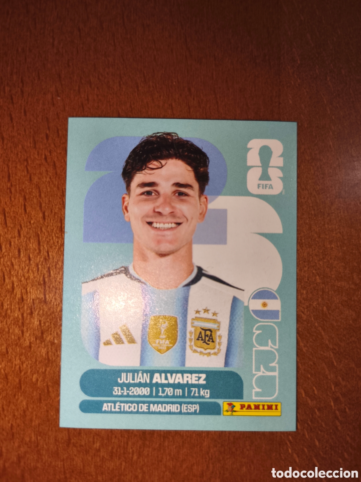 Cromos de f&uacute;tbol: ARG19 Juli&aacute;n Alvarez ARG 19 Fifa World Cup 2026 Argentina