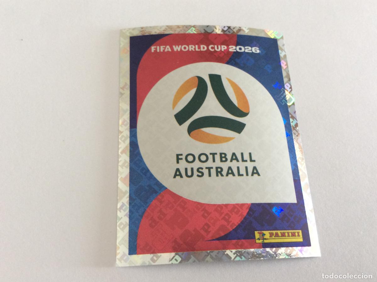 Cromos de f&uacute;tbol: AUS1 AUS 1 Escudo Australia Sticker Cromo FIFA World Cup 2026 26 Panini Mundial
