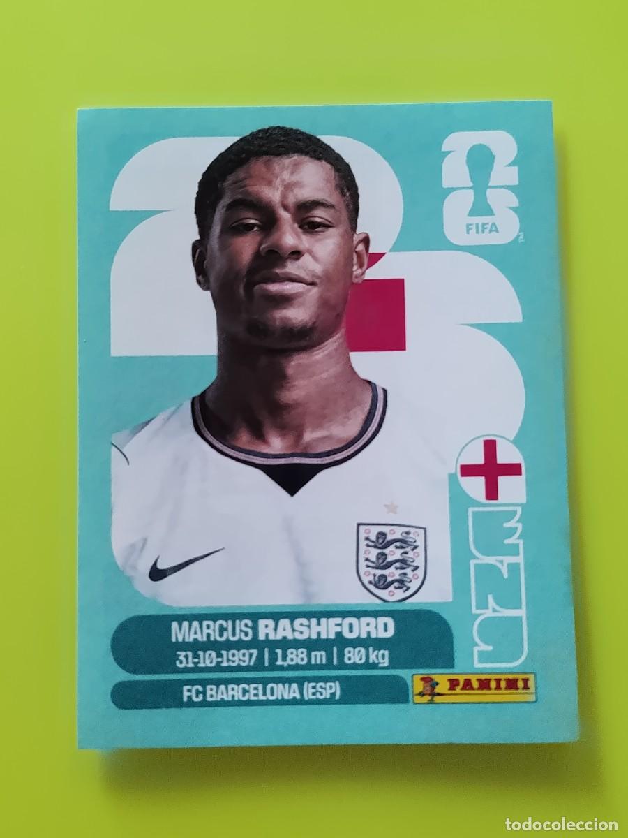 Cromos de f&uacute;tbol: Mundial 2026 - Marcus Rashford - N&deg; 19 - England