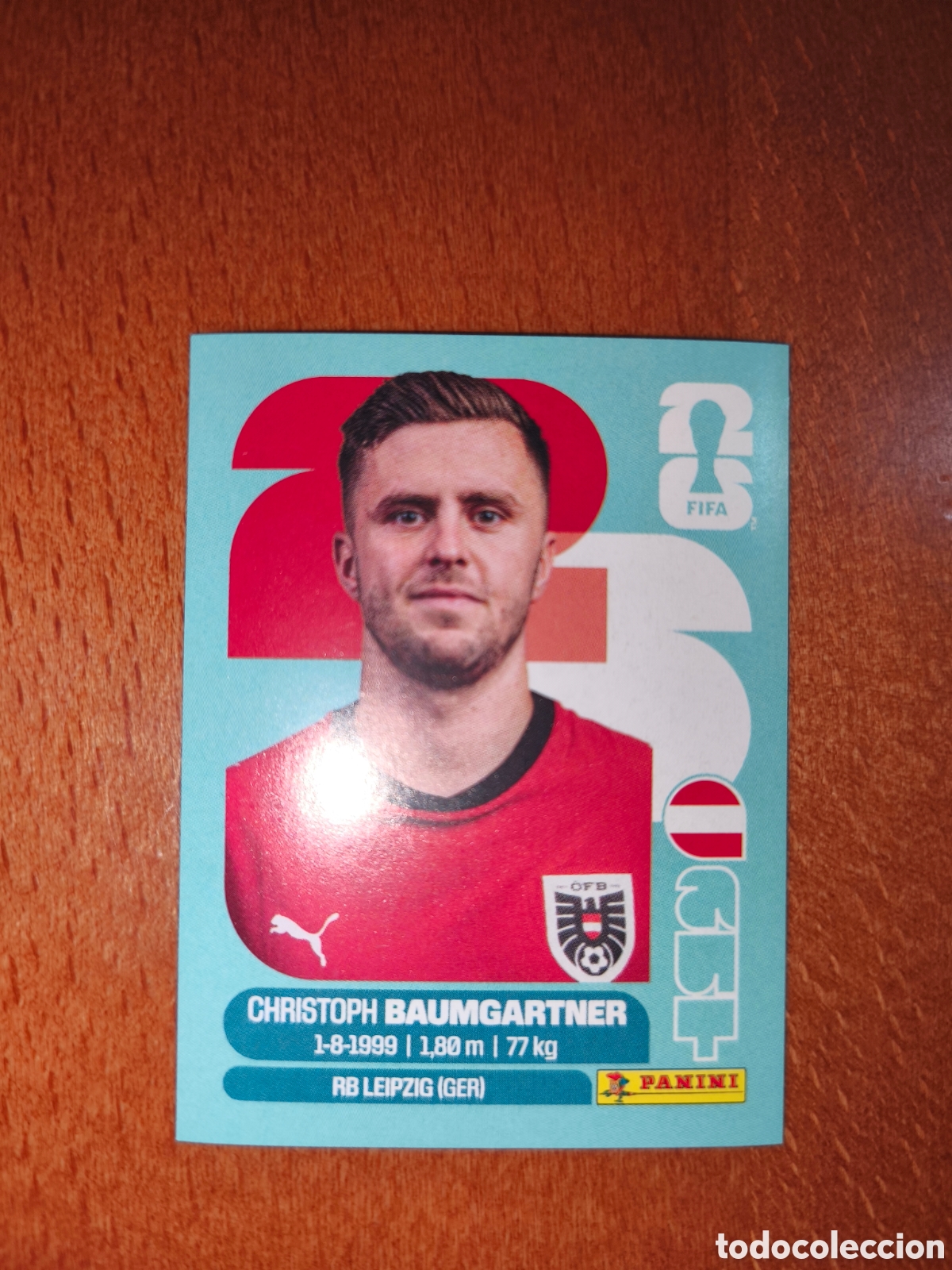 Cromos de f&uacute;tbol: AUT18 Christoph Baumgartner AUT 18 Fifa World Cup 2026 Austria