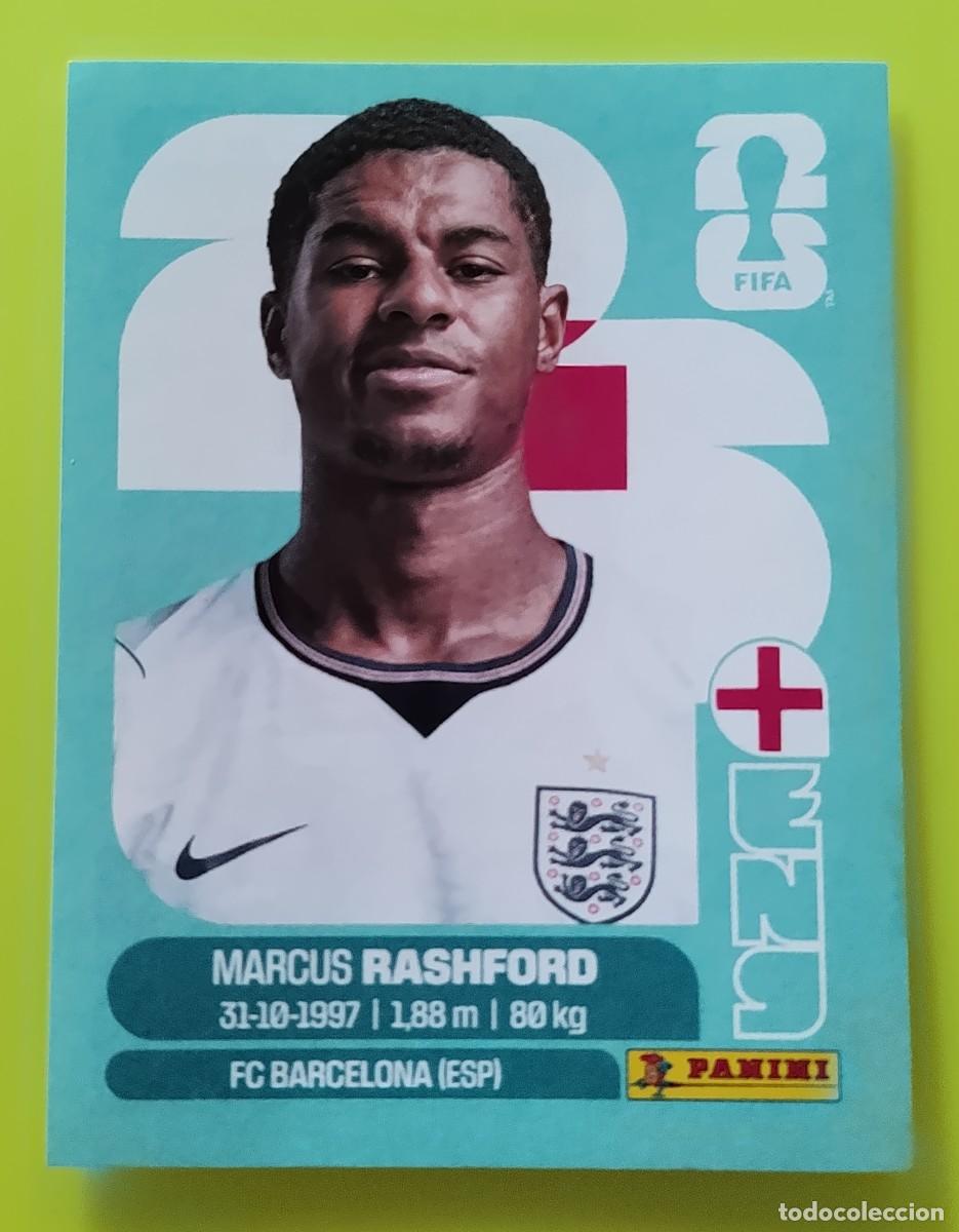 Cromos de f&uacute;tbol: Mundial 2026 - Marcus Rashford - N&deg; 19 - England