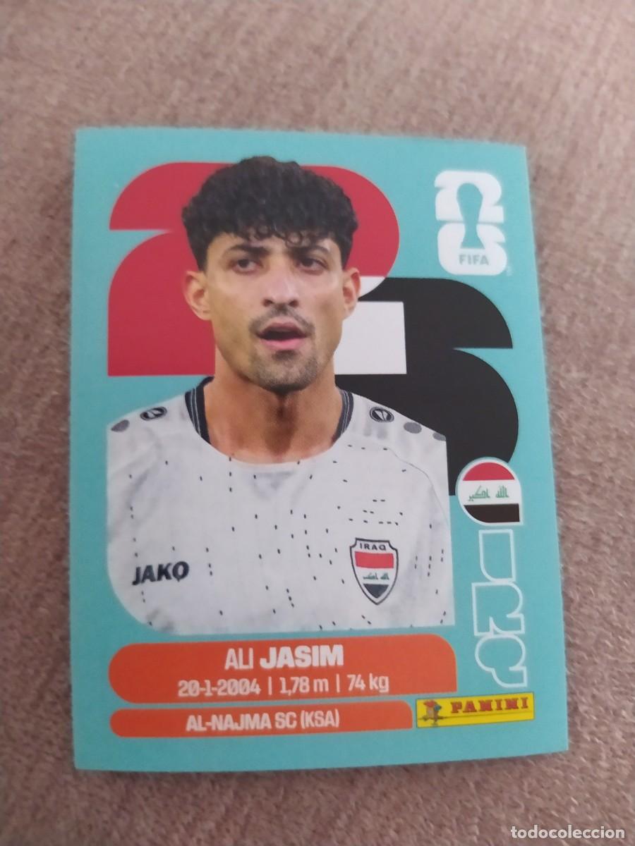 Cromos de f&uacute;tbol: IRQ 12 Ali JASIM Iraq Irak Mundial 2026 Panini