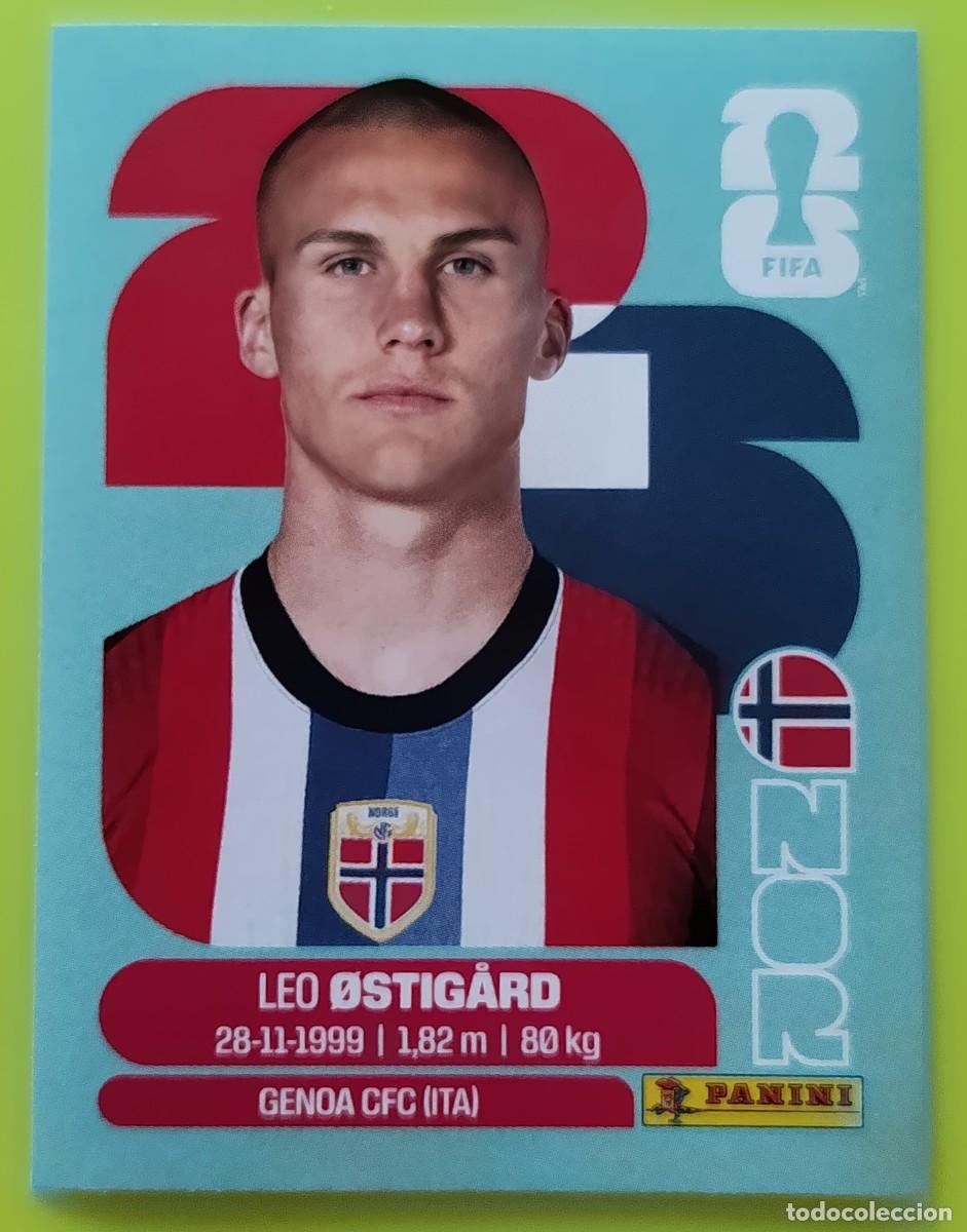 Cromos de f&uacute;tbol: Mundial 2026 - Leo Ostigard - N&deg; 4 - Noruega