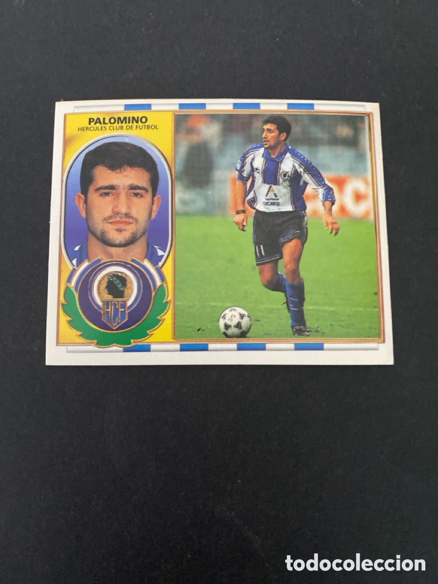 Cromos de f&uacute;tbol: Cromo liga 96/97 H&eacute;rcules CF nunca pegado