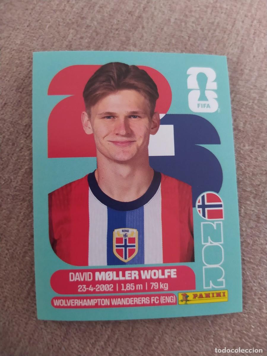 Cromos de f&uacute;tbol: NOR 07 David MOLLER WOLFE 7 Noruega Mundial 2026 Panini