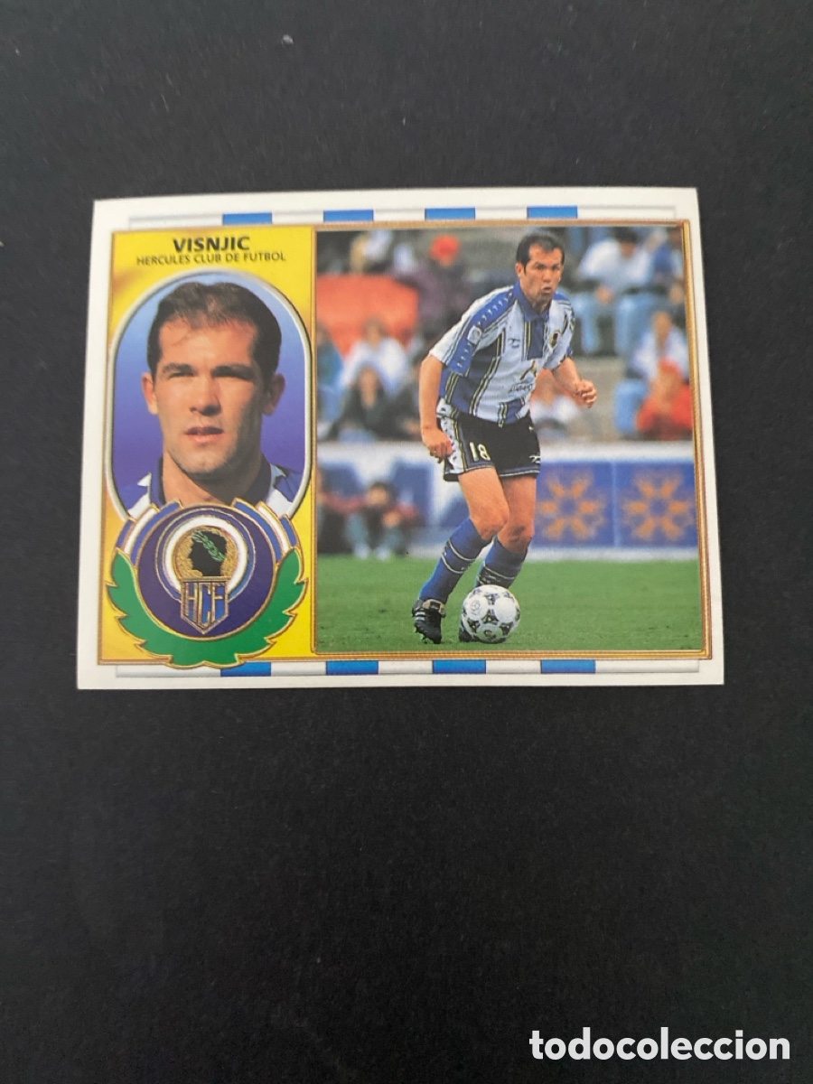Cromos de f&uacute;tbol: Cromo liga 96/97 H&eacute;rcules CF nunca pegado