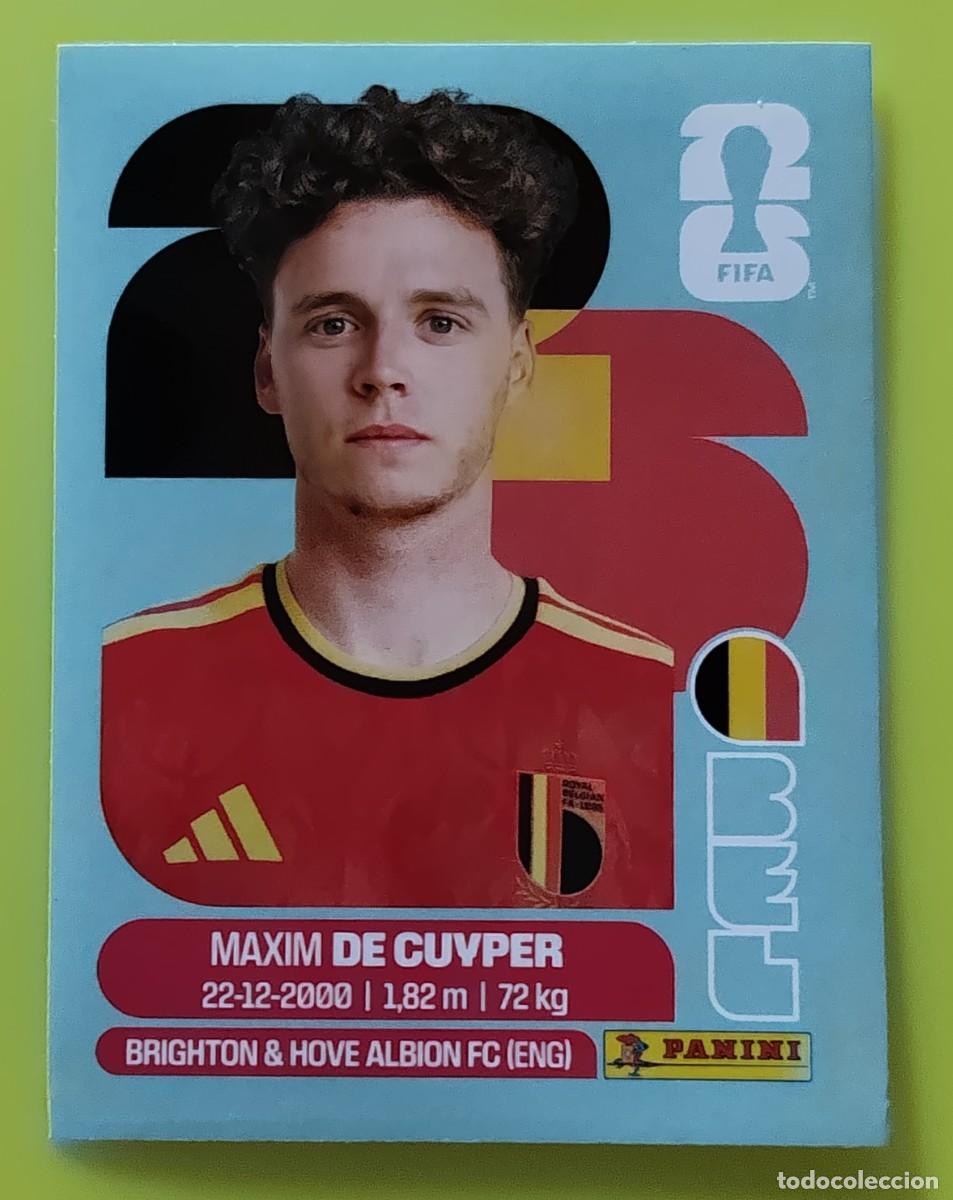 Cromos de f&uacute;tbol: Mundial 2026 - Maxim de Covper - N&deg; 7 - B&eacute;lgica