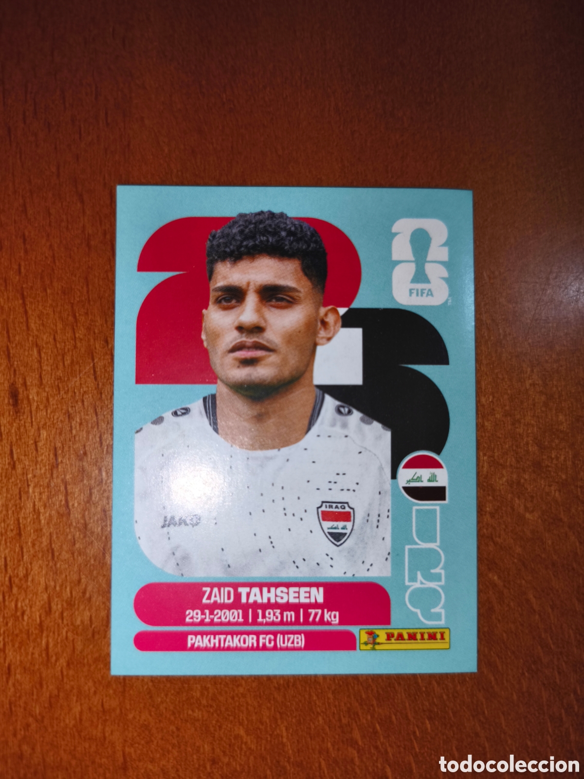 Cromos de Futebol: IRQ7 Zaid Tahseen IRQ 7 Fifa World Cup 2026 Irak