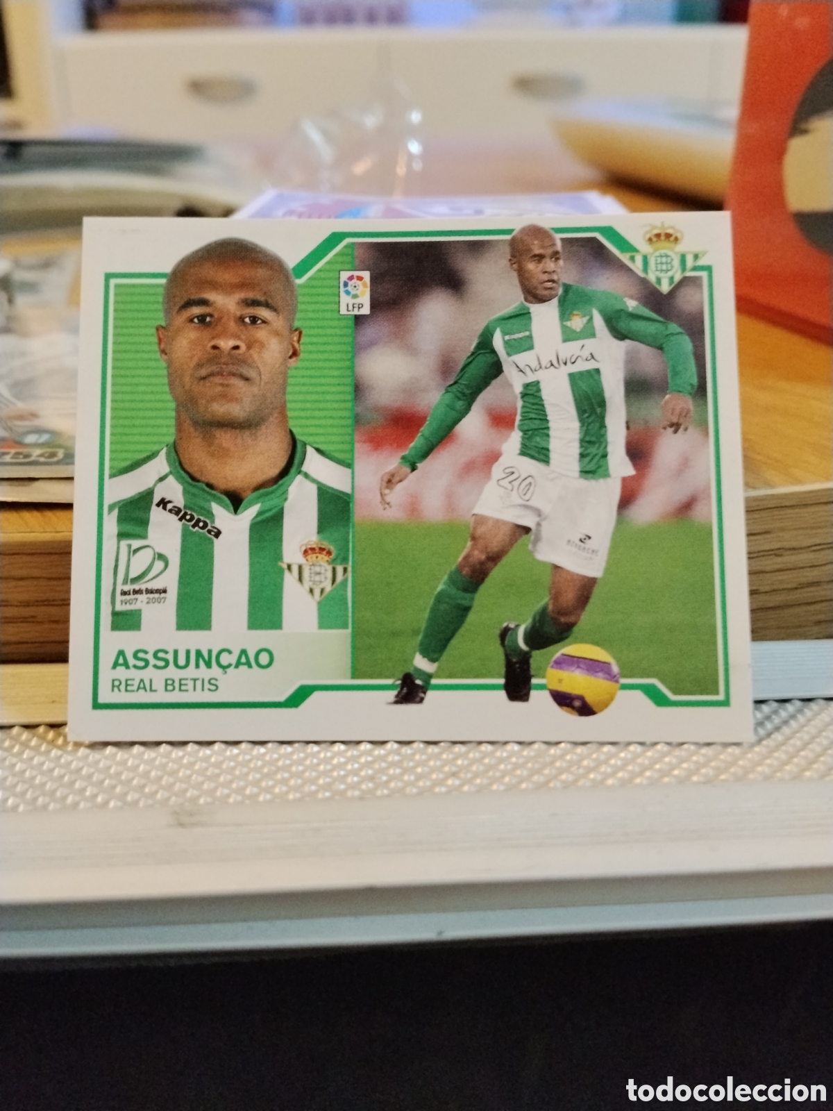 Cromos de f&uacute;tbol: Assuncao 07-08 colecciones este