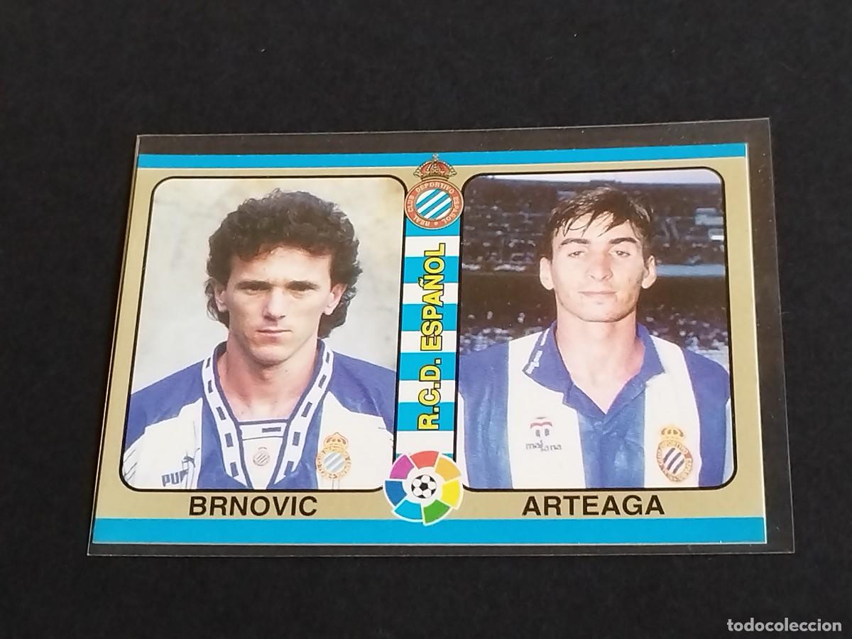 Cromos de f&uacute;tbol: BRNOVIC ARTEAGA #157 RCD ESPANYOL - MUNDICROMO FUTBOL TOTAL LA LIGA 1994 1995 - MC SPORT 94 95