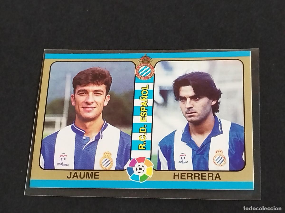 Cromos de f&uacute;tbol: JAUME HERRERA #159 RCD ESPANYOL - MUNDICROMO FUTBOL TOTAL LA LIGA 1994 1995 - MC SPORT 94 95