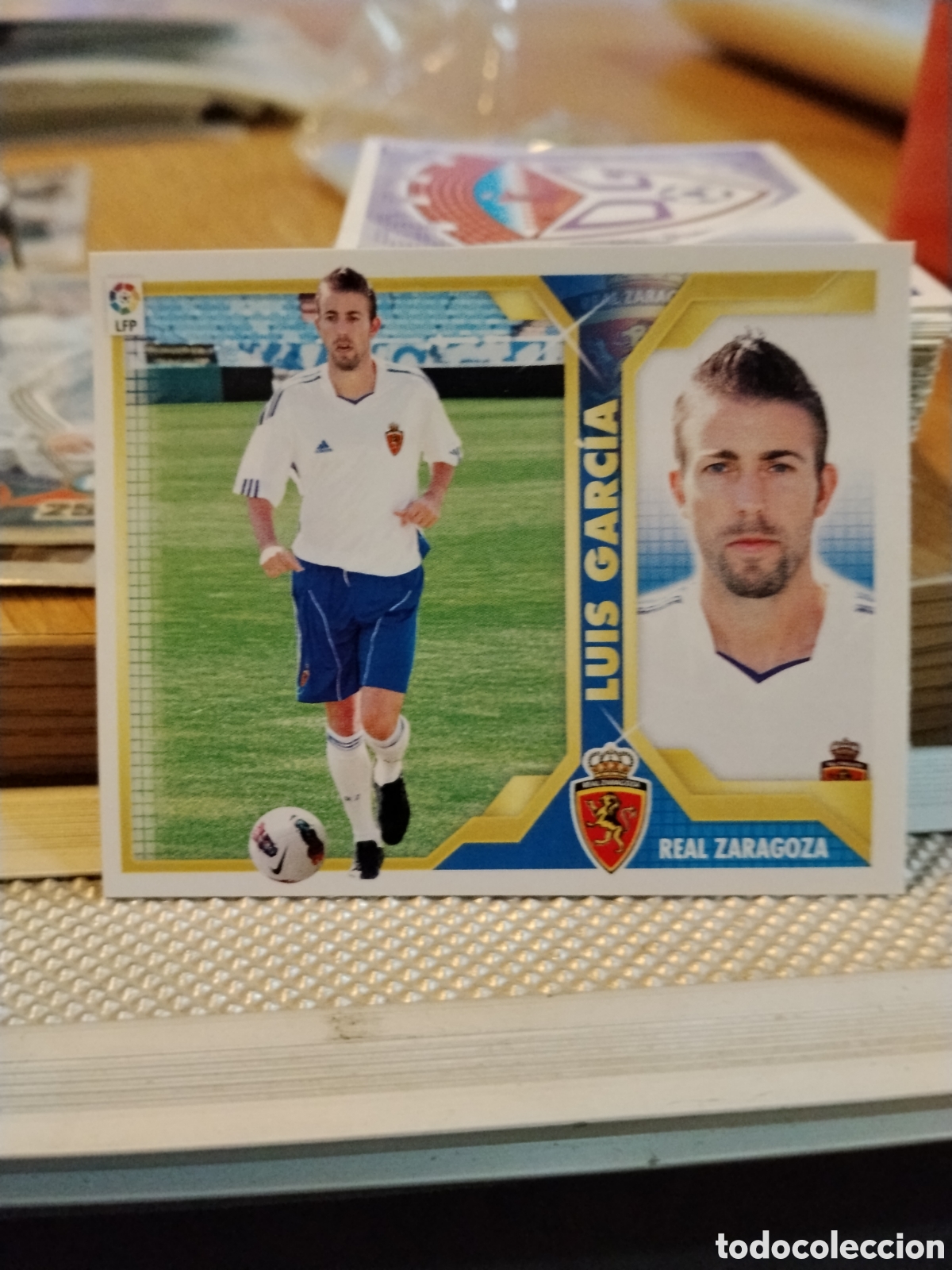 Cromos de f&uacute;tbol: Luis Garc&iacute;a - Coloca - 07-08 - Colecciones este
