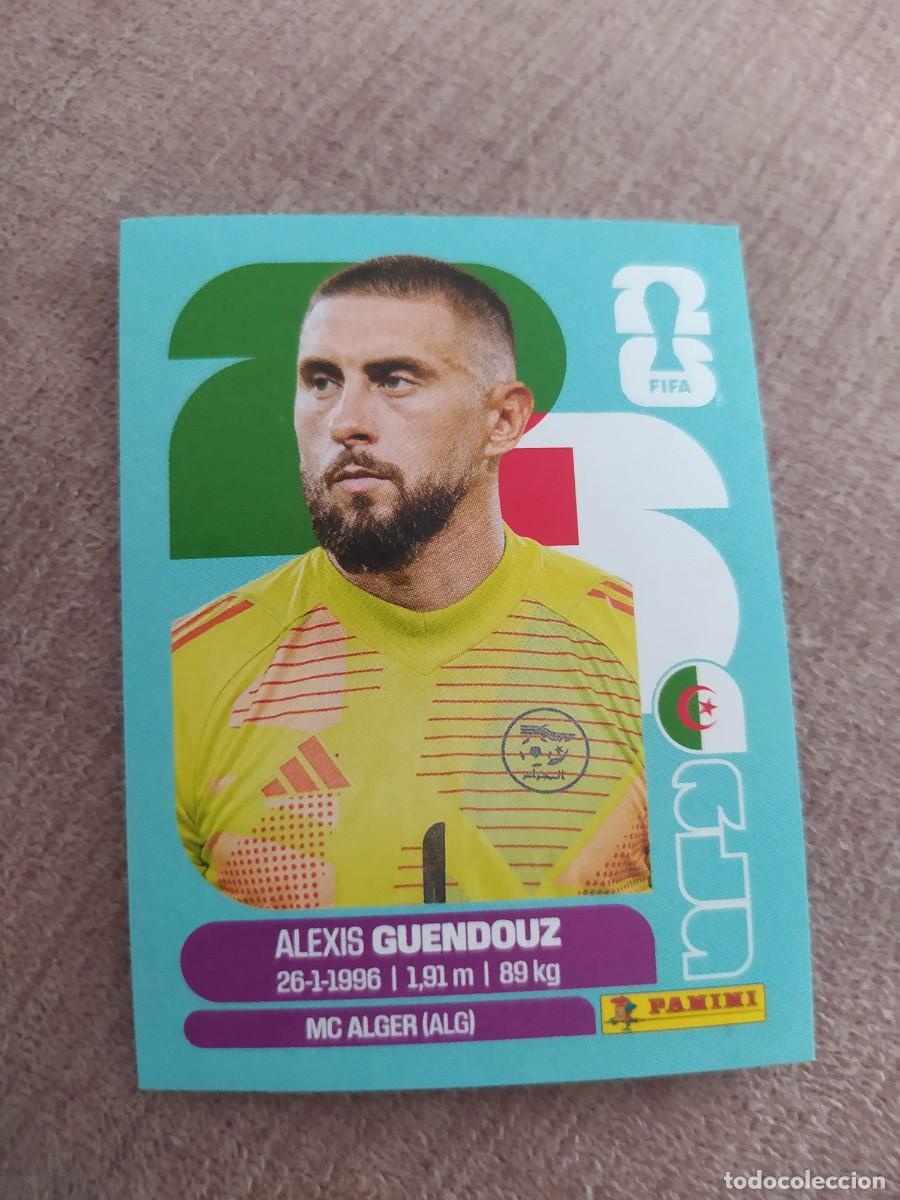 Cromos de f&uacute;tbol: ALG 02 Alexis GUENDOUZ 2 Algeria Argelia Mundial 2026 Panini