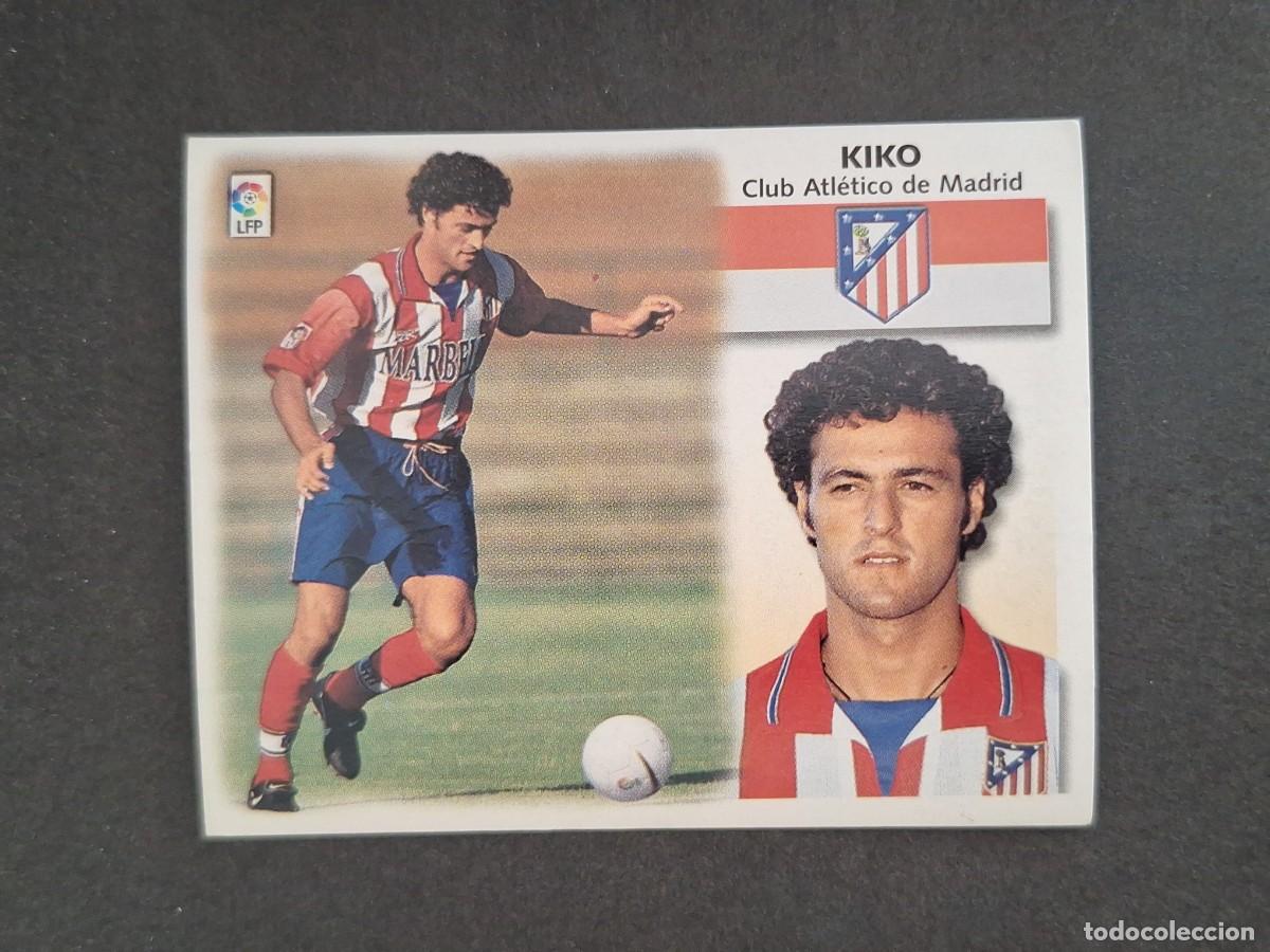 Cromos de f&uacute;tbol: L4 KIKO ATLETICO DE MADRID LIGA ESTE 1999 2000 99 00 NUNCA PEGADO SIN PEGAR