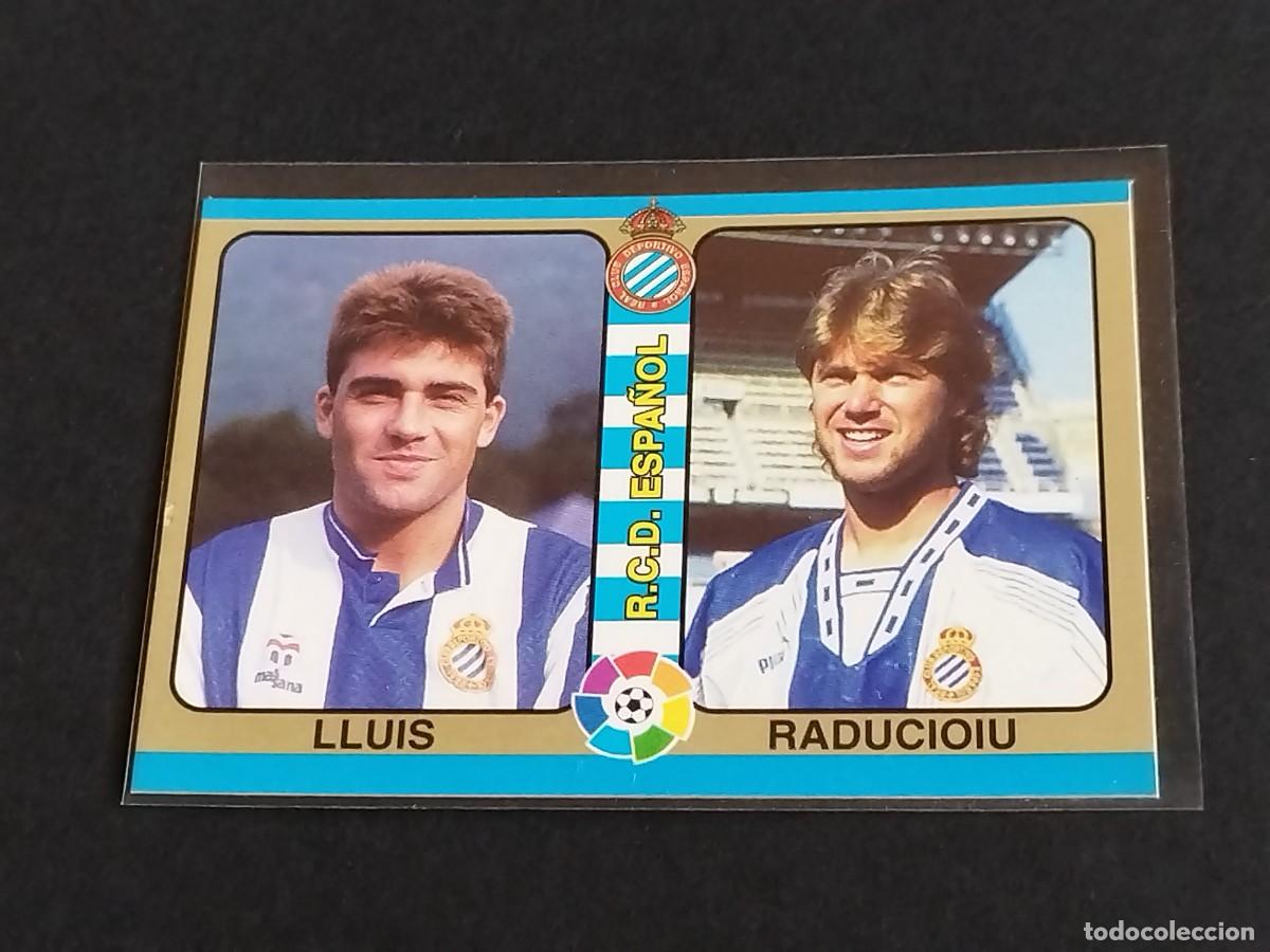 Cromos de f&uacute;tbol: LLUIS RADUCIOIU #160 RCD ESPANYOL - MUNDICROMO FUTBOL TOTAL LA LIGA 1994 1995 - MC SPORT 94 95