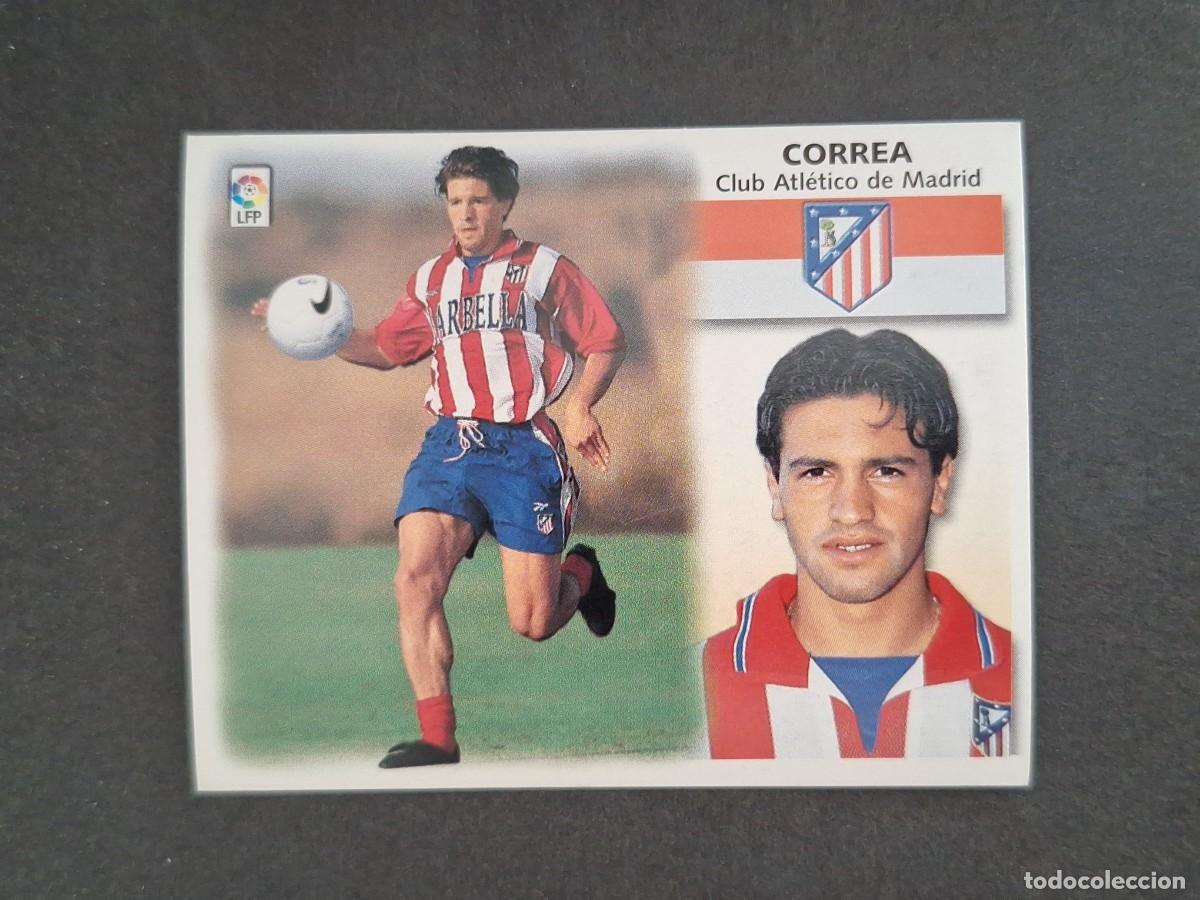 Cromos de f&uacute;tbol: L4 CORREA ATLETICO DE MADRID LIGA ESTE 1999 2000 99 00 NUNCA PEGADO SIN PEGAR