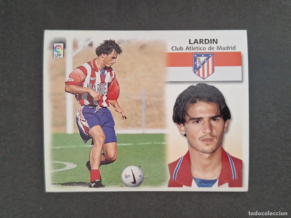 Cromos de f&uacute;tbol: L4 LARDIN ATLETICO DE MADRID LIGA ESTE 1999 2000 99 00 NUNCA PEGADO SIN PEGAR