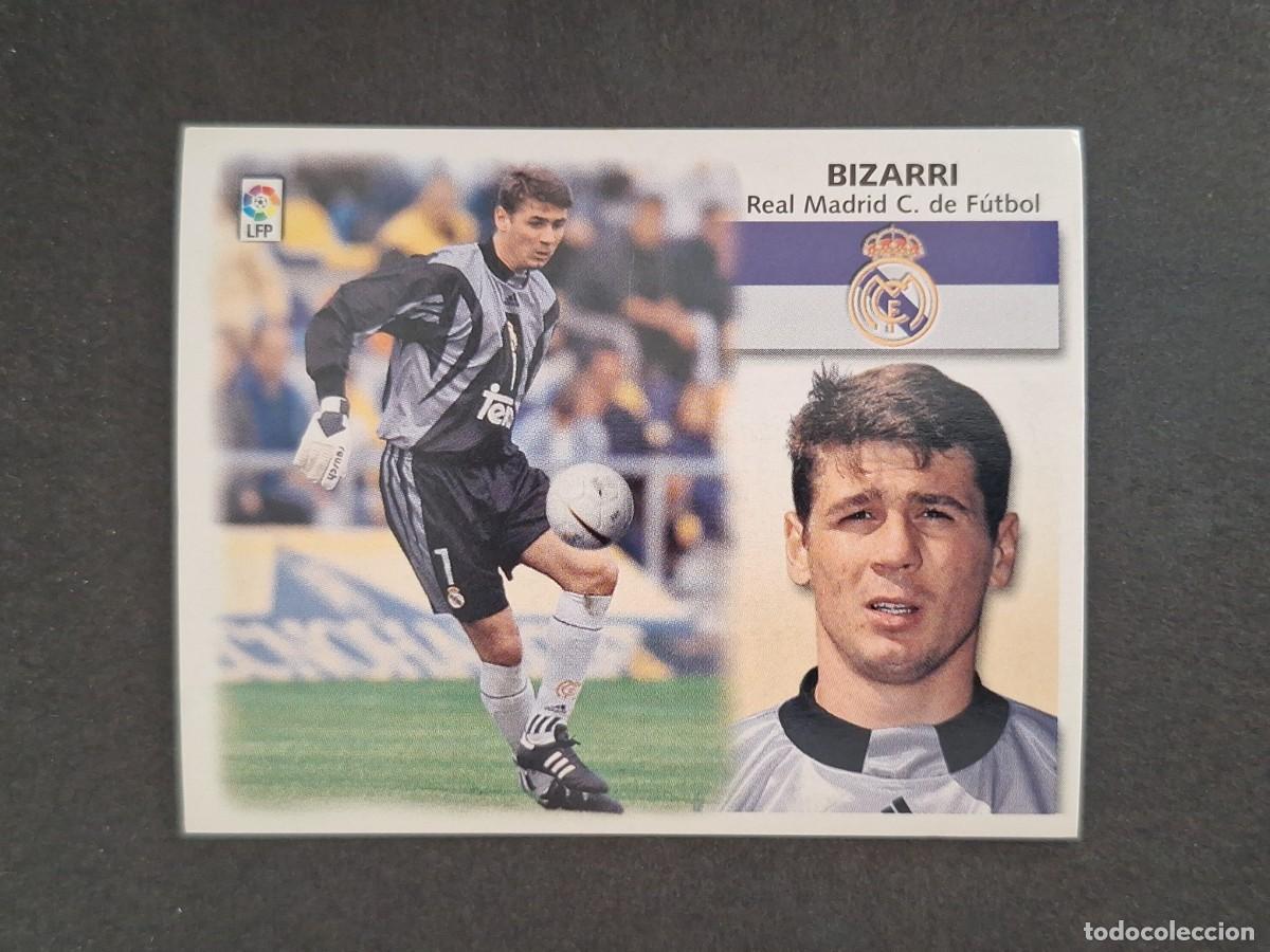 Cromos de f&uacute;tbol: L4 BIZARRI REAL MADRID LIGA ESTE 1999 2000 99 00 NUNCA PEGADO SIN PEGAR