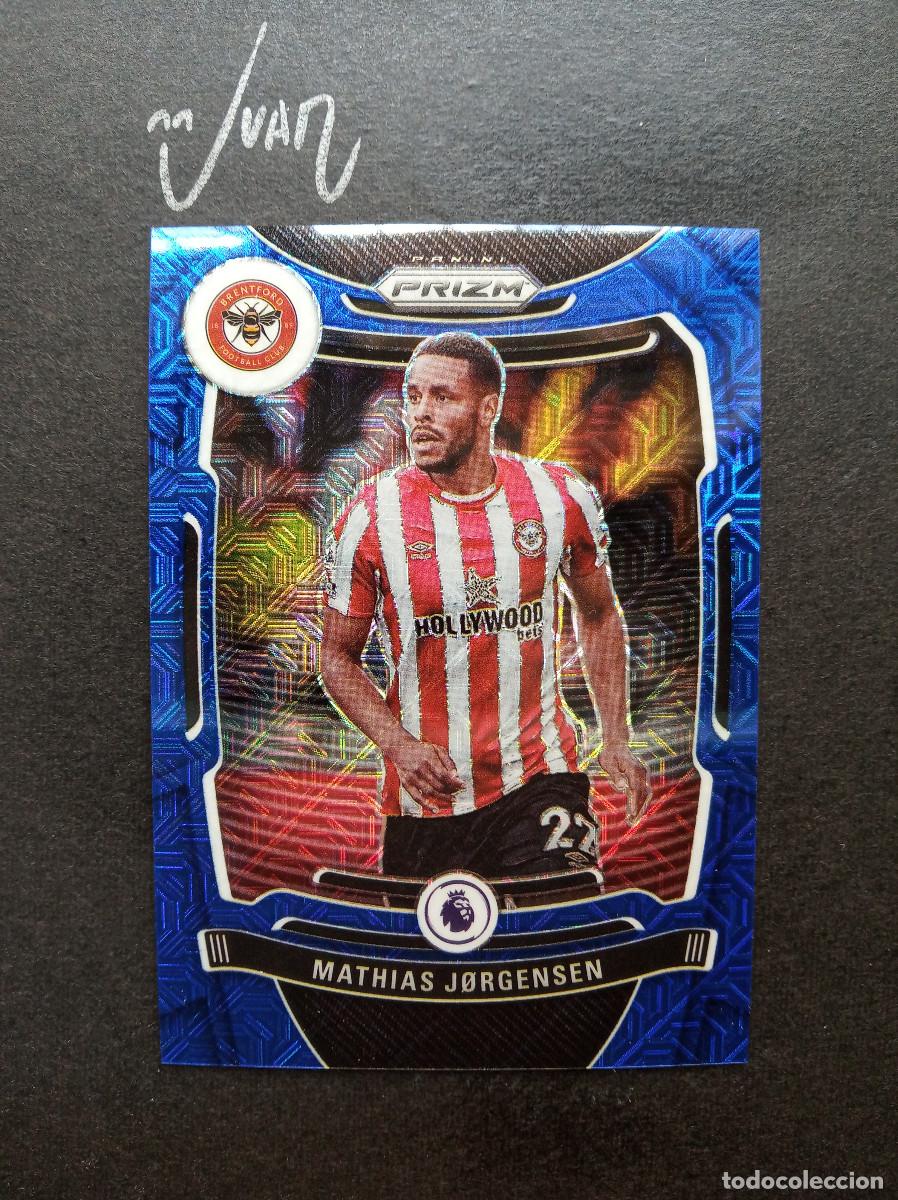 Fu&szlig;ball-Sticker: NUMERADA A #/16 MATHIAS JORGENSEN BRENTFORD DINAMARCA ⚽ PANINI &reg; CHRONICLES PRIZM PREMIER 2021 2022