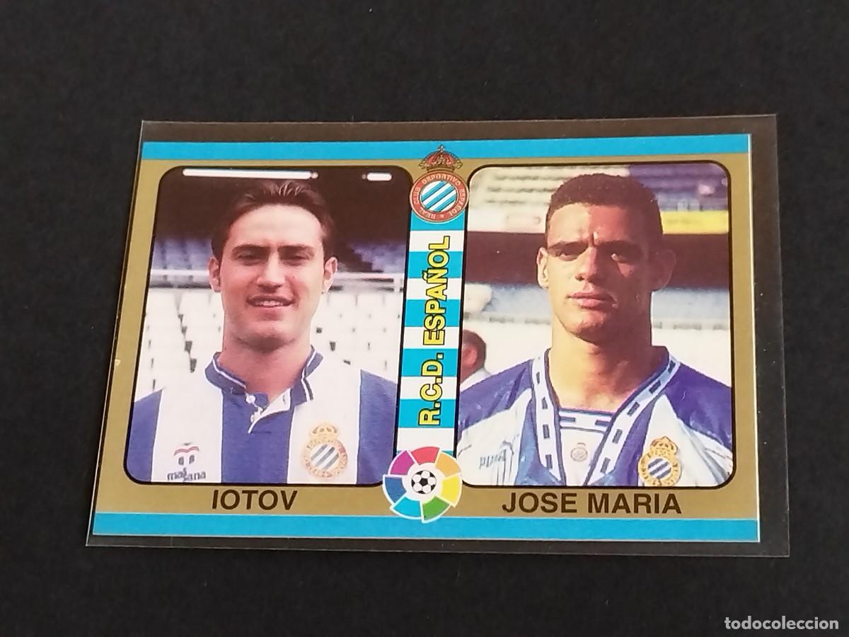Cromos de f&uacute;tbol: IOTOV JOSE MARIA #161 RCD ESPANYOL - MUNDICROMO FUTBOL TOTAL LA LIGA 1994 1995 - MC SPORT 94 95