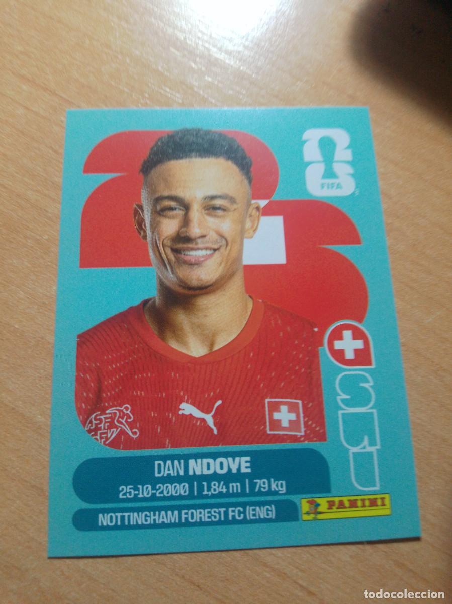 Cromos de f&uacute;tbol: SUI 19 DAN NDOYE SUIZA MUNDIAL FIFA WORLD CUP 2026 26 PANINI STICKERS NUEVO