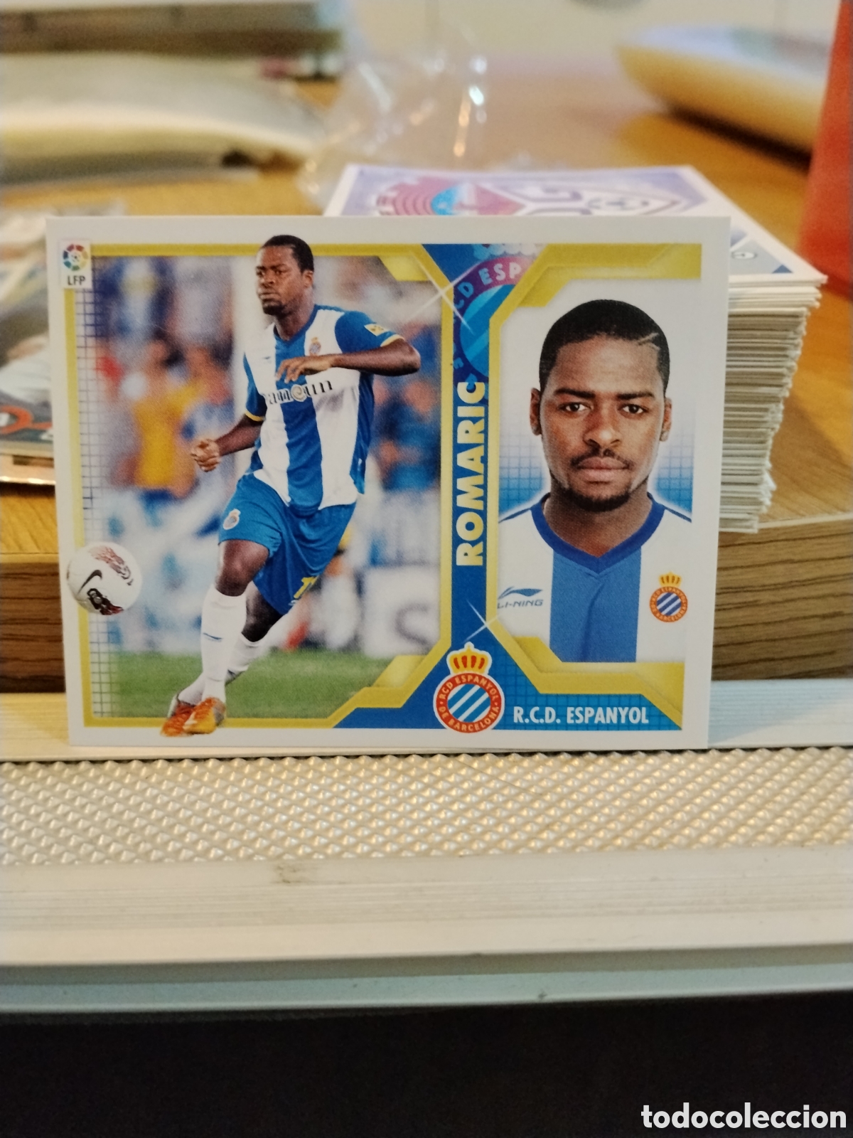 Cromos de f&uacute;tbol: Romaric - Coloca -2011-2012 - Colecciones este