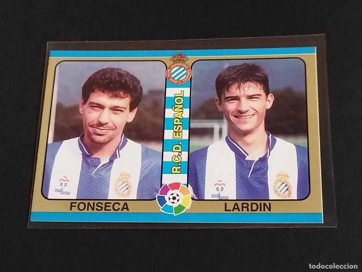 Cromos de f&uacute;tbol: FONSECA LARDIN #162 RCD ESPANYOL - MUNDICROMO FUTBOL TOTAL LA LIGA 1994 1995 - MC SPORT 94 95