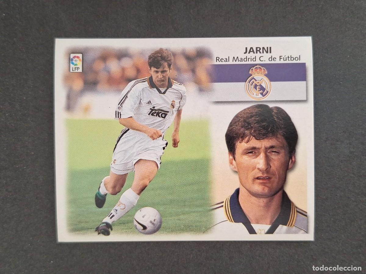 Cromos de f&uacute;tbol: L4 JARNI REAL MADRID LIGA ESTE 1999 2000 99 00 NUNCA PEGADO SIN PEGAR