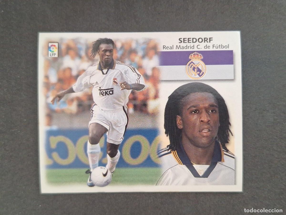 Cromos de f&uacute;tbol: L4 SEEDORF REAL MADRID LIGA ESTE 1999 2000 99 00 NUNCA PEGADO SIN PEGAR