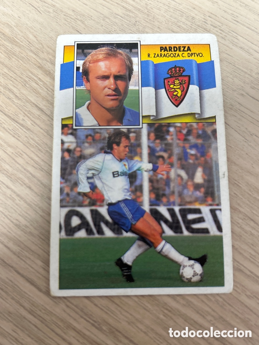 Football Stickers: PARDEZA REAL ZARAGOZA LIGA ESTE 1990 1991 90 91 NUNCA PEGADO SIN PEGAR