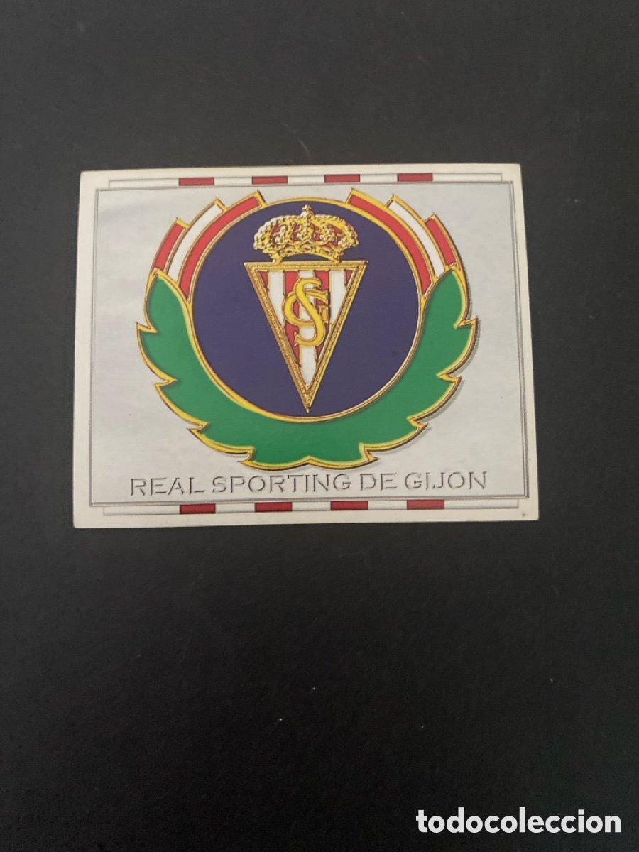 Cromos de f&uacute;tbol: Cromo liga 96/97 Sporting de Gij&oacute;n nunca pegado