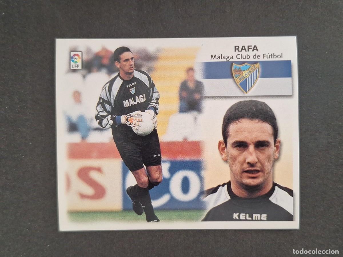 Cromos de f&uacute;tbol: L4 RAFA MALAGA C. F. LIGA ESTE 1999 2000 99 00 NUNCA PEGADO SIN PEGAR