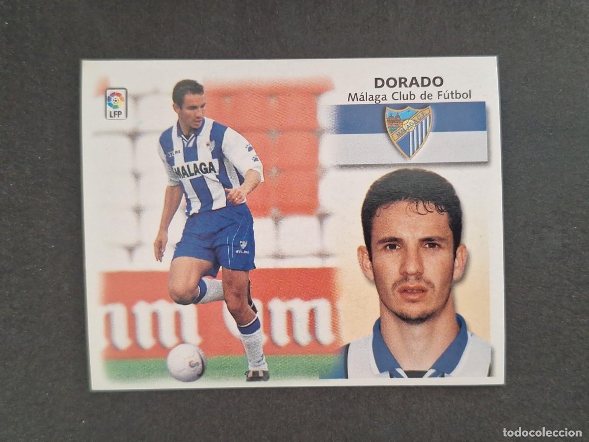 Cartes &agrave; collectionner de Football: L4 DORADO MALAGA C. F. LIGA ESTE 1999 2000 99 00 NUNCA PEGADO SIN PEGAR