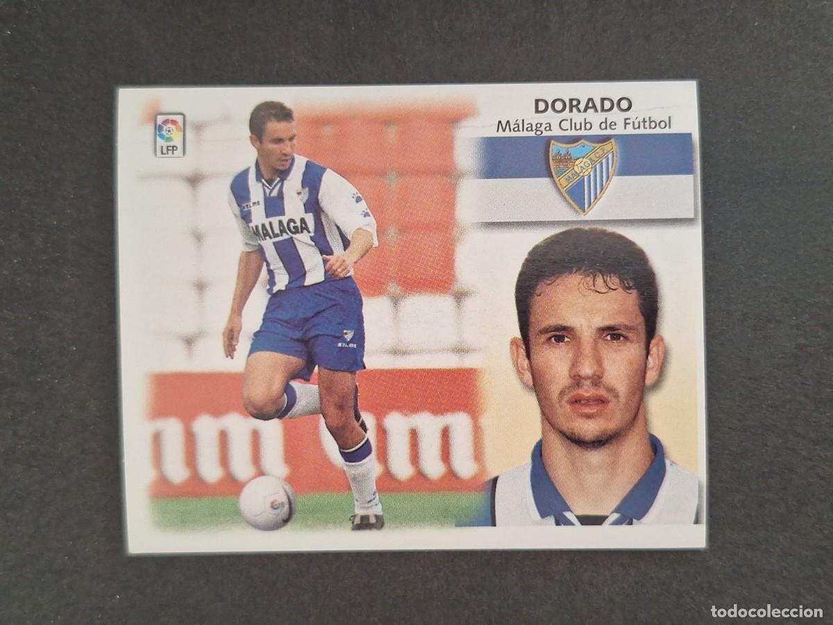 Cartes &agrave; collectionner de Football: L4 DORADO MALAGA C. F. LIGA ESTE 1999 2000 99 00 NUNCA PEGADO SIN PEGAR