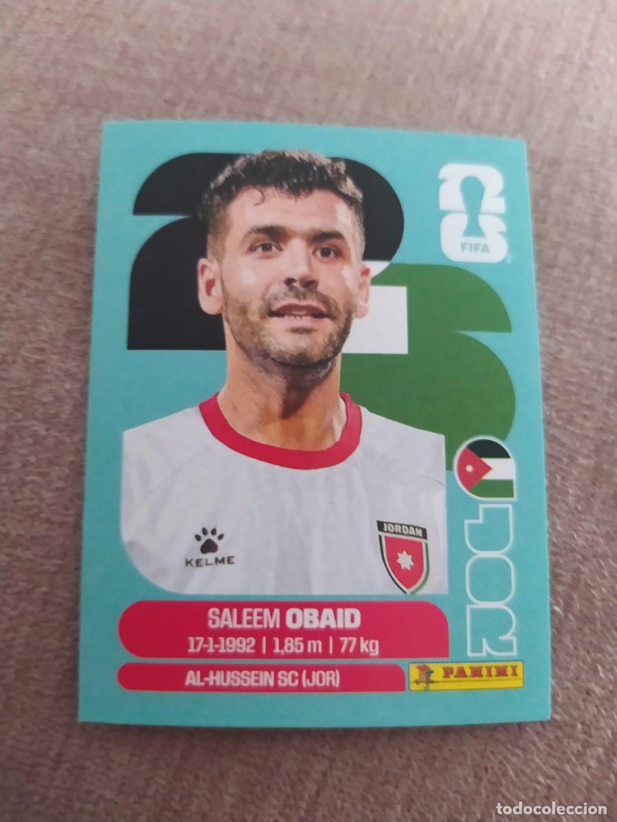 Cartes &agrave; collectionner de Football: JOR 07 Saleem OBAID 7 Jordania Mundial 2026 Panini