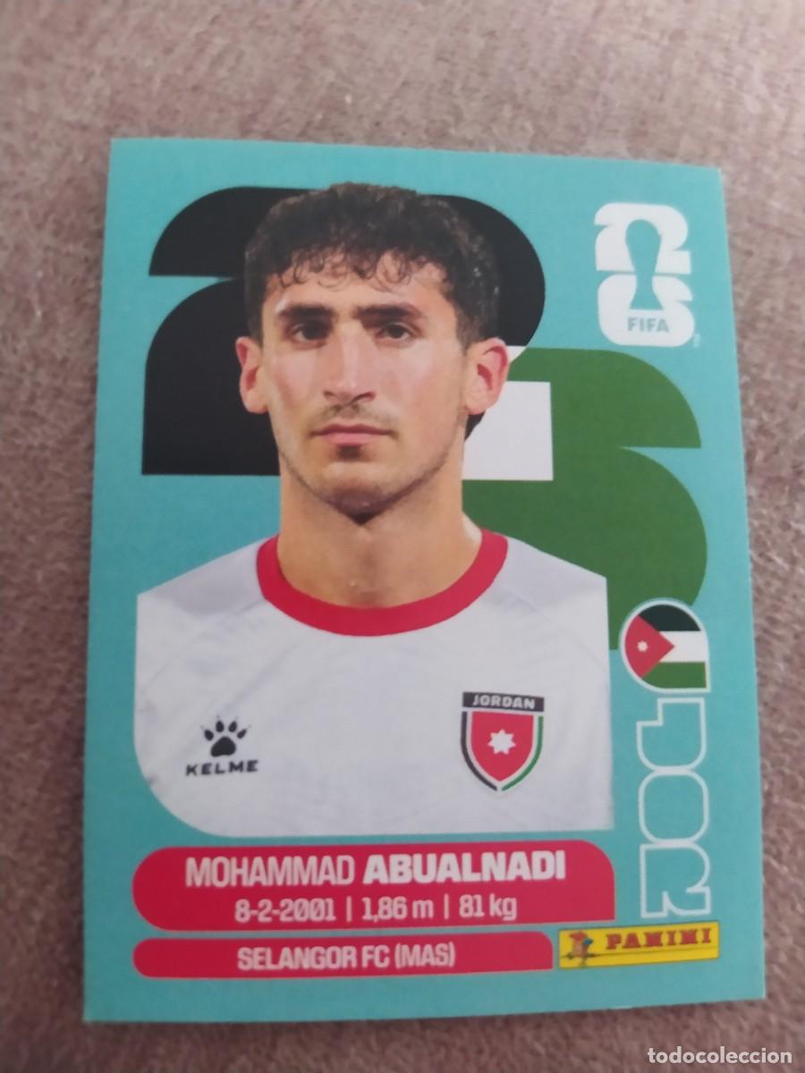 Cartes &agrave; collectionner de Football: JOR 08 Mohammad ABUALNADI 8 Jordania Mundial 2026 Panini
